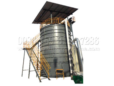 Working Process of 90 Cubic Meters Fermentation Pot